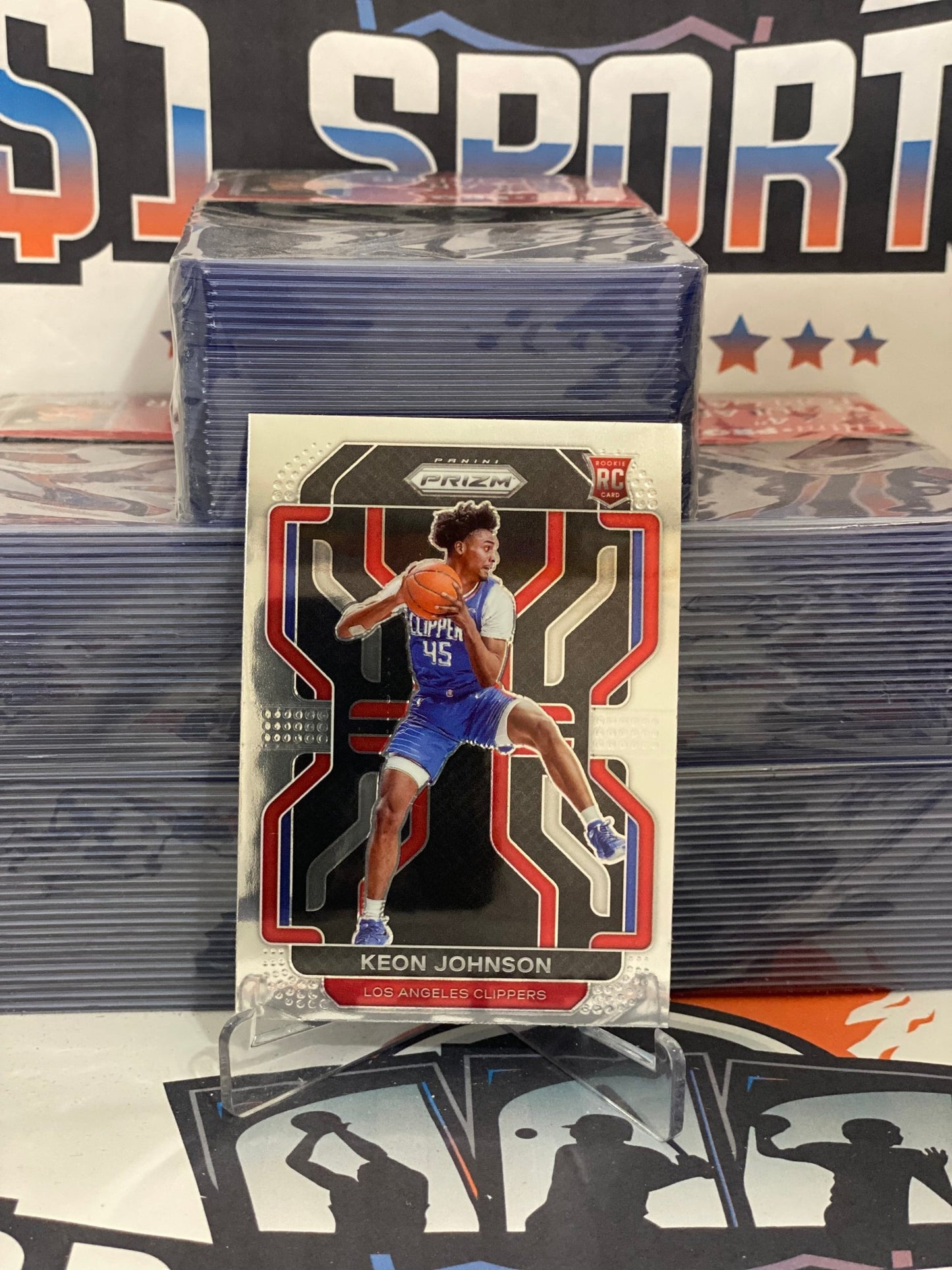 2021 Panini Prizm Keon Johnson Rookie #326