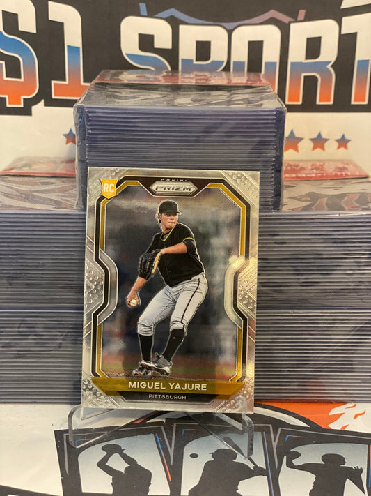 2021 Panini Prizm Miguel Yajure Rookie #165