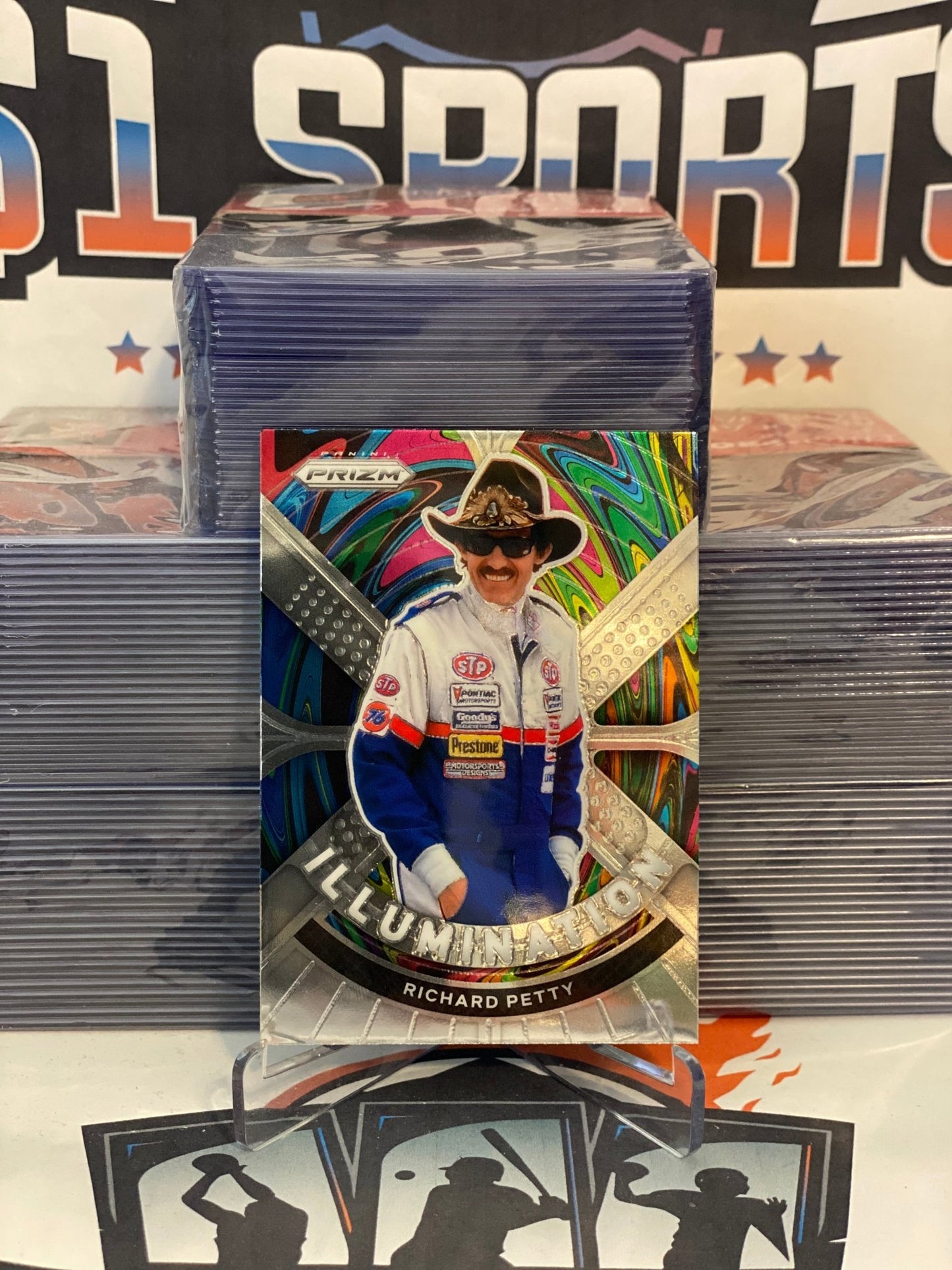 2021 Panini Prizm NASCAR (Illumination) Richard Petty #I15