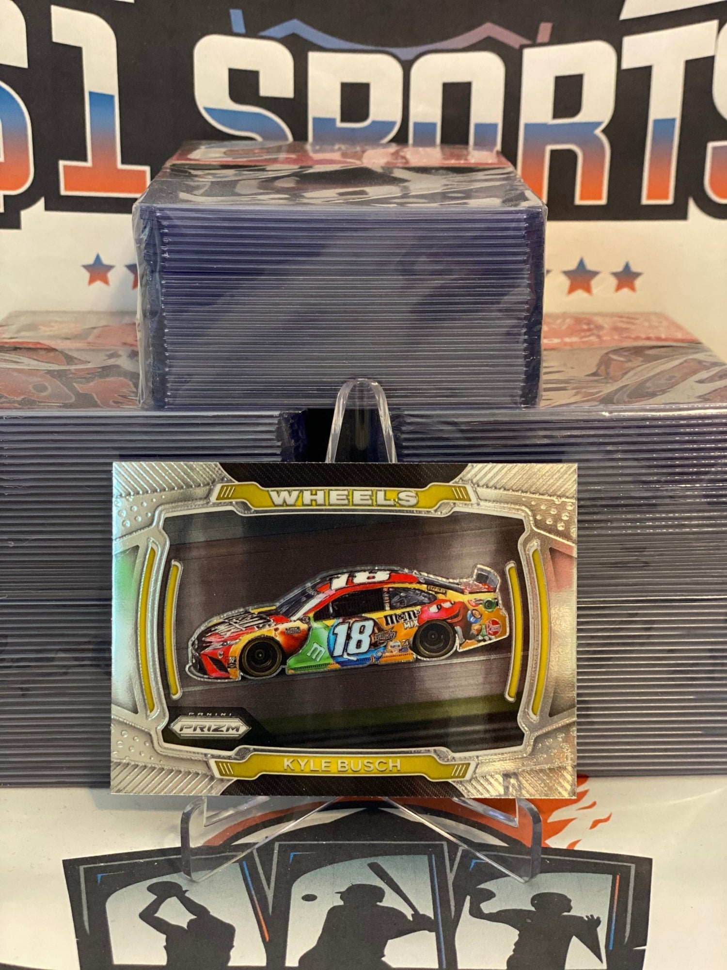 2021 Panini Prizm NASCAR (Wheels) Kyle Busch #61