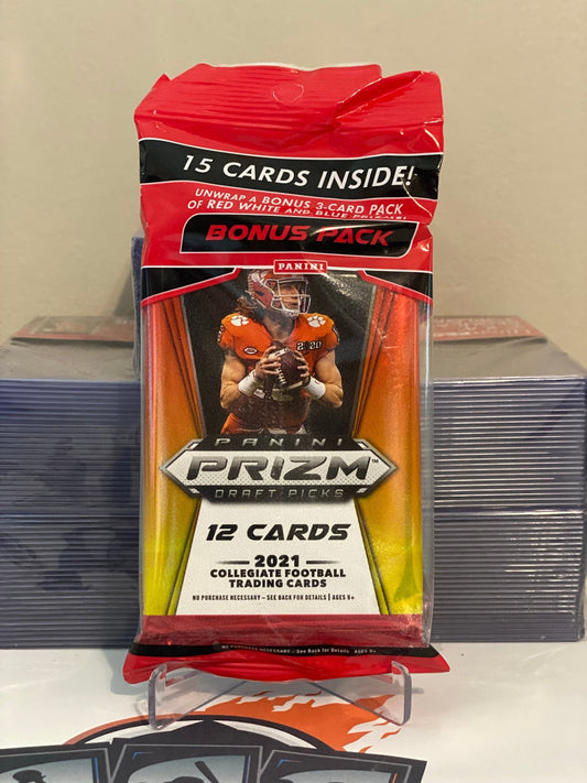 2021 Panini Prizm NFL Draft Picks Football Cello Multi-Pack