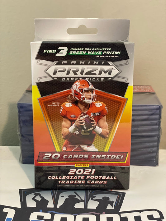 2021 Panini Prizm NFL Draft Picks Football Hanger Box