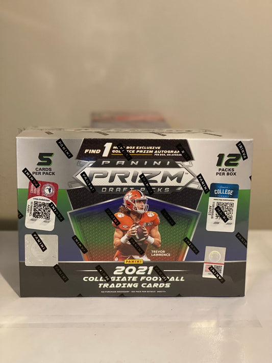 2021 Panini Prizm NFL Draft Picks Football Mega Box