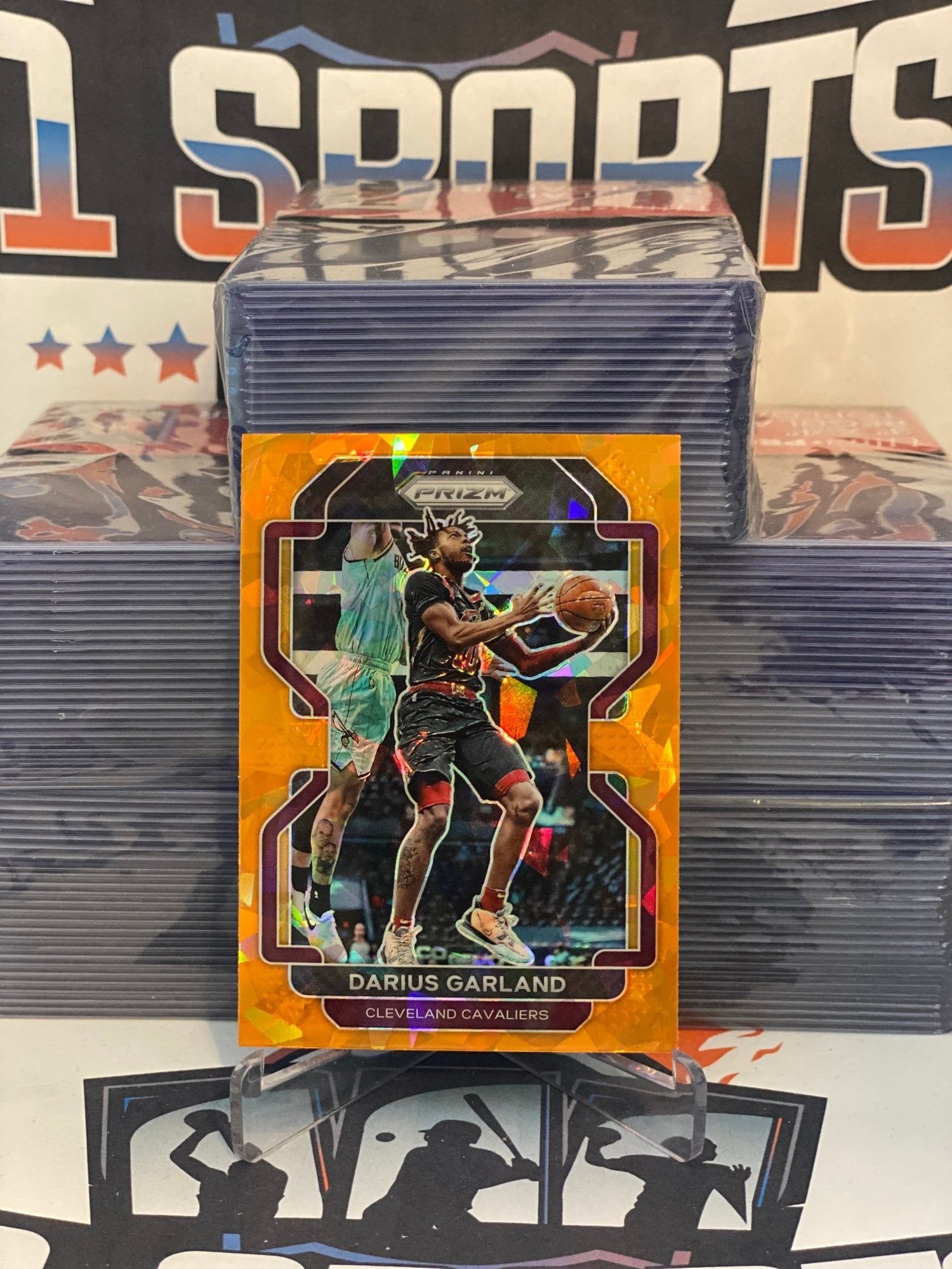 2021 Panini Prizm (Orange Ice Prizm) Darius Garland #226