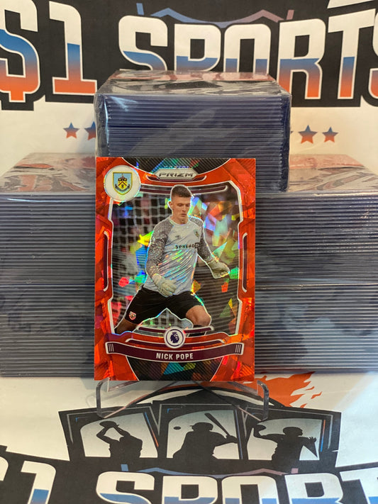 2021 Panini Prizm Premier League (Red Ice Prizm) Nick Pope #61