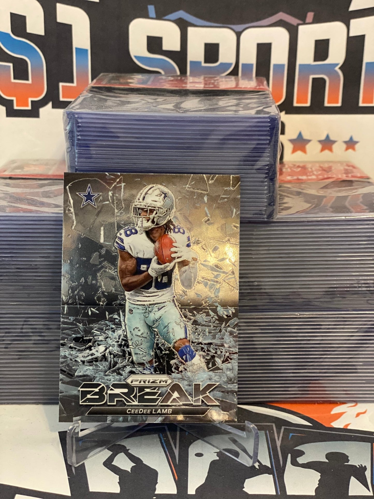 2021 Panini Prizm (Prizm Break) CeeDee Lamb #PB-5