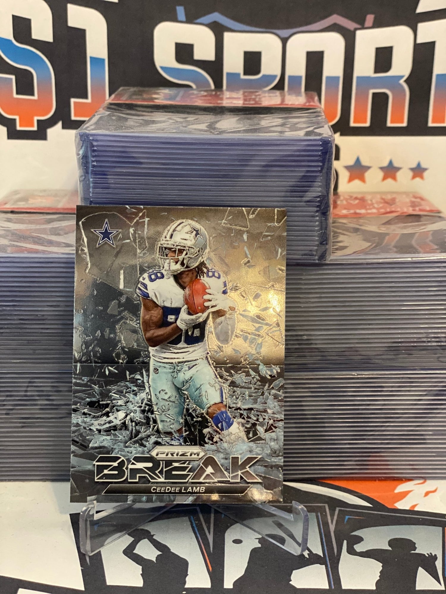 2021 Panini Prizm (Prizm Break) CeeDee Lamb #PB-5