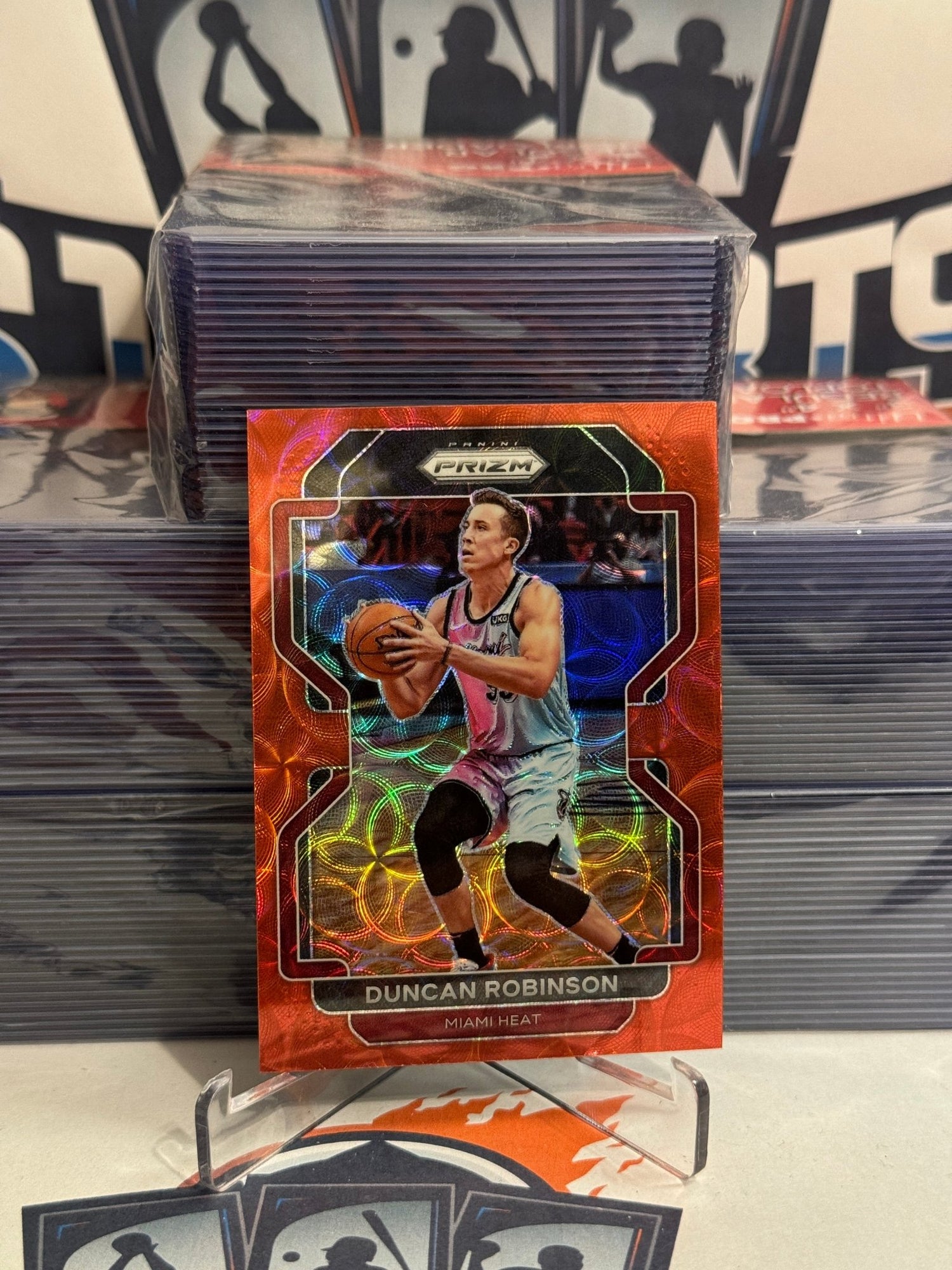 2021 Panini Prizm (Red Choice Prizm 14/88) Duncan Robinson #81