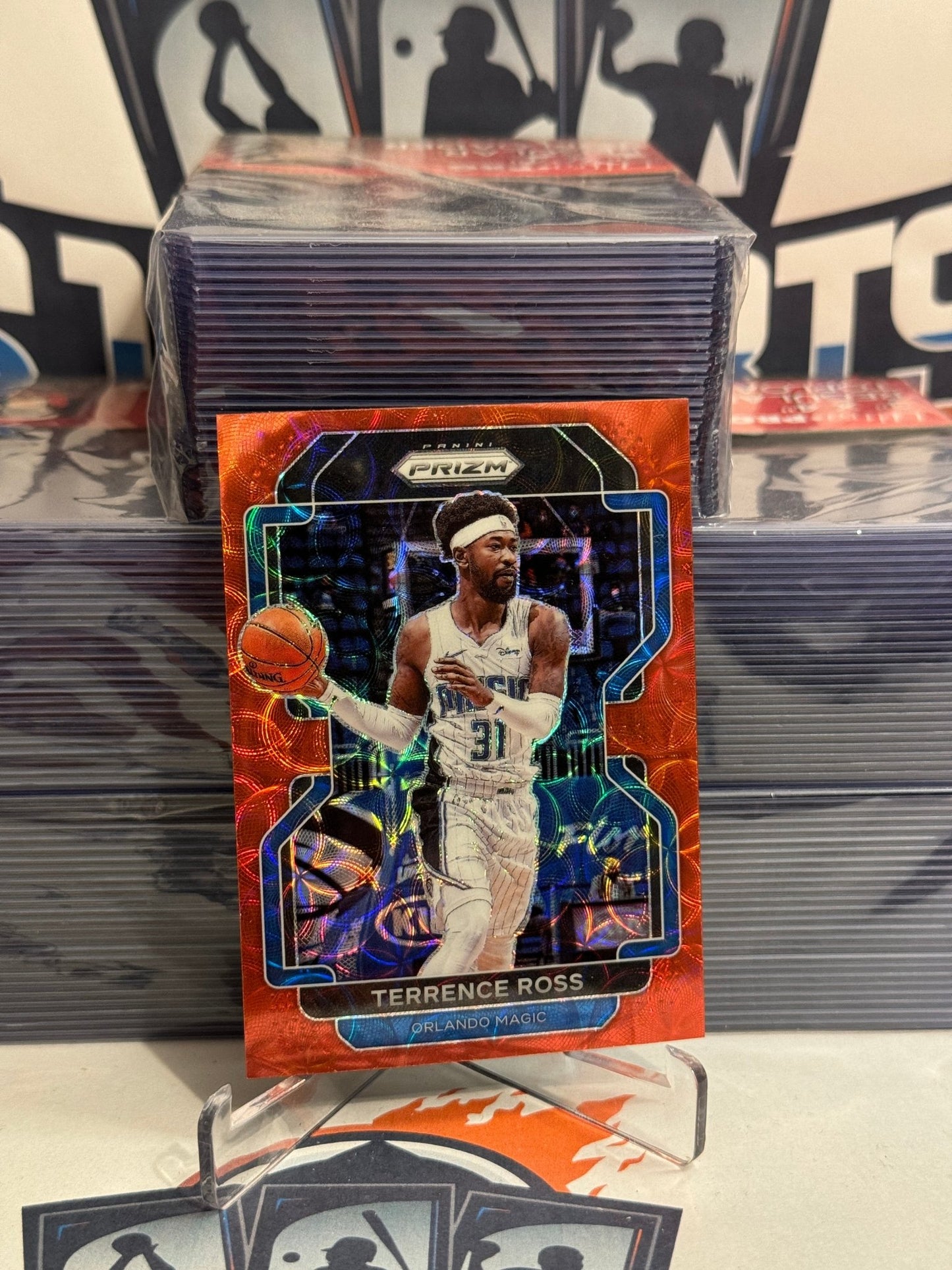 2021 Panini Prizm (Red Choice Prizm 70/88) Terrence Ross #189