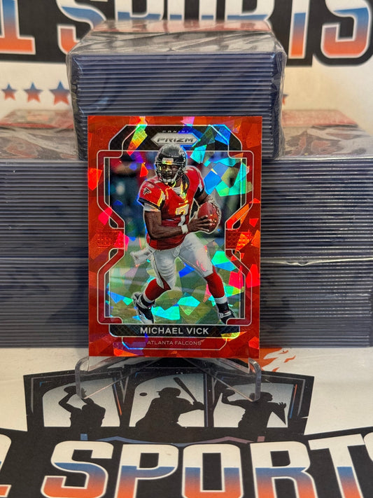 2021 Panini Prizm (Red Ice Prizm) Michael Vick #330