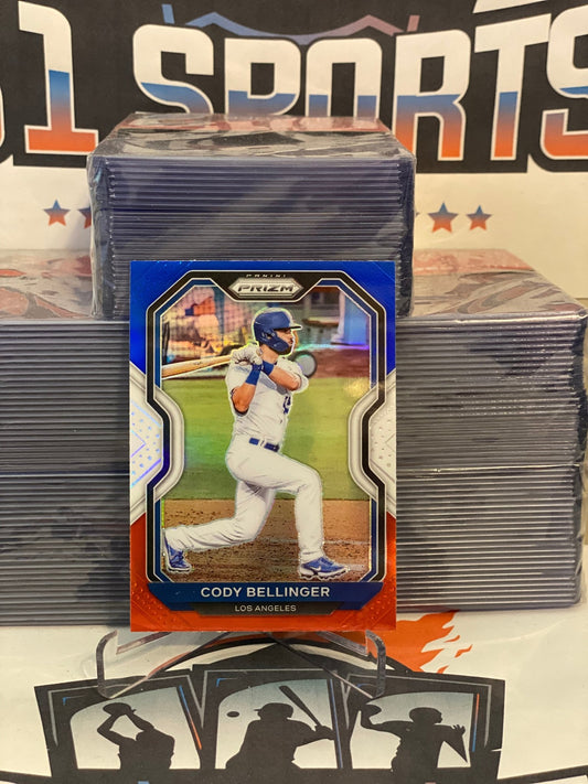 2021 Panini Prizm (Red White Blue Prizm) Cody Bellinger #135