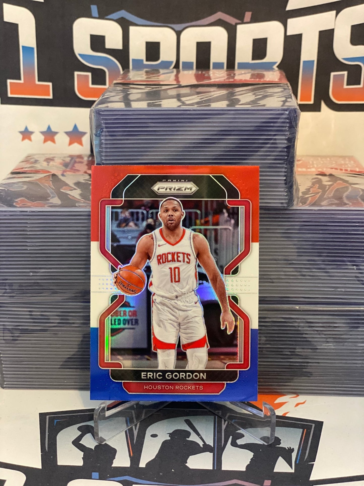 2021 Panini Prizm (Red White Blue Prizm) Eric Gordon #169