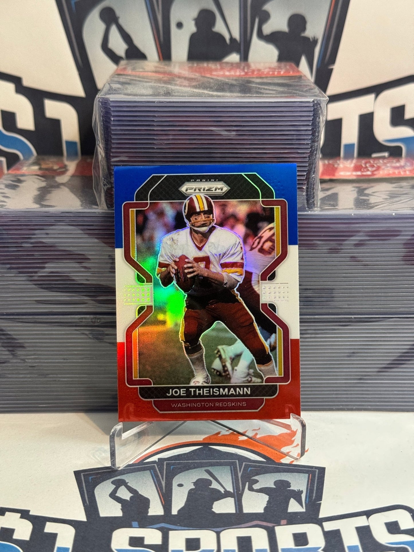 2021 Panini Prizm (Red White Blue Prizm) Joe Theismann #217