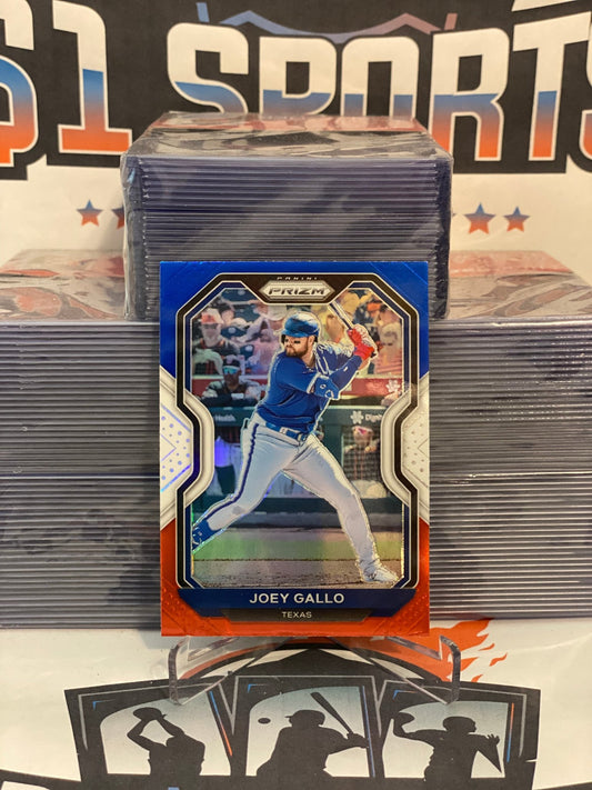 2021 Panini Prizm (Red White Blue Prizm) Joey Gallo #153