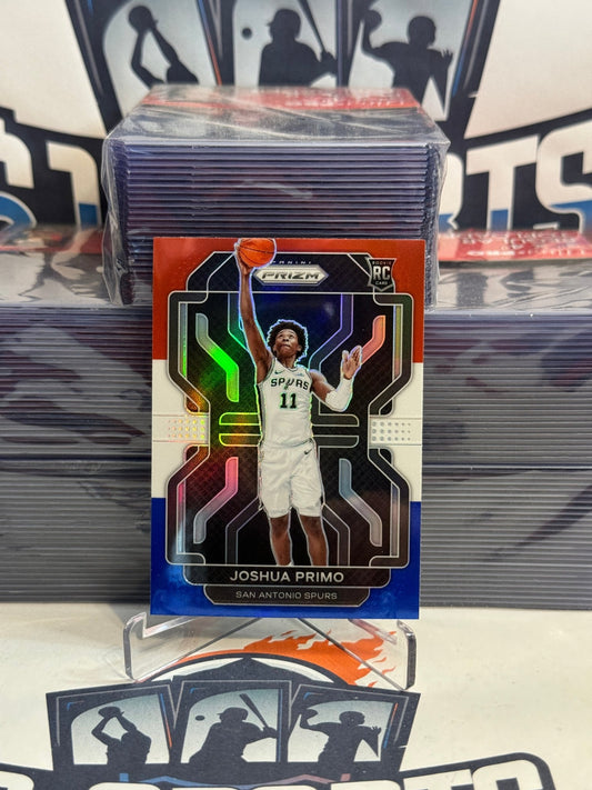 2021 Panini Prizm (Red White Blue Prizm) Joshua Primo Rookie #298