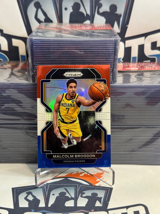 2021 Panini Prizm (Red White Blue Prizm) Malcom Brogdon #135