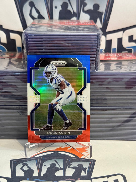 2021 Panini Prizm (Red White Blue Prizm) Rock Ya-Sin #28