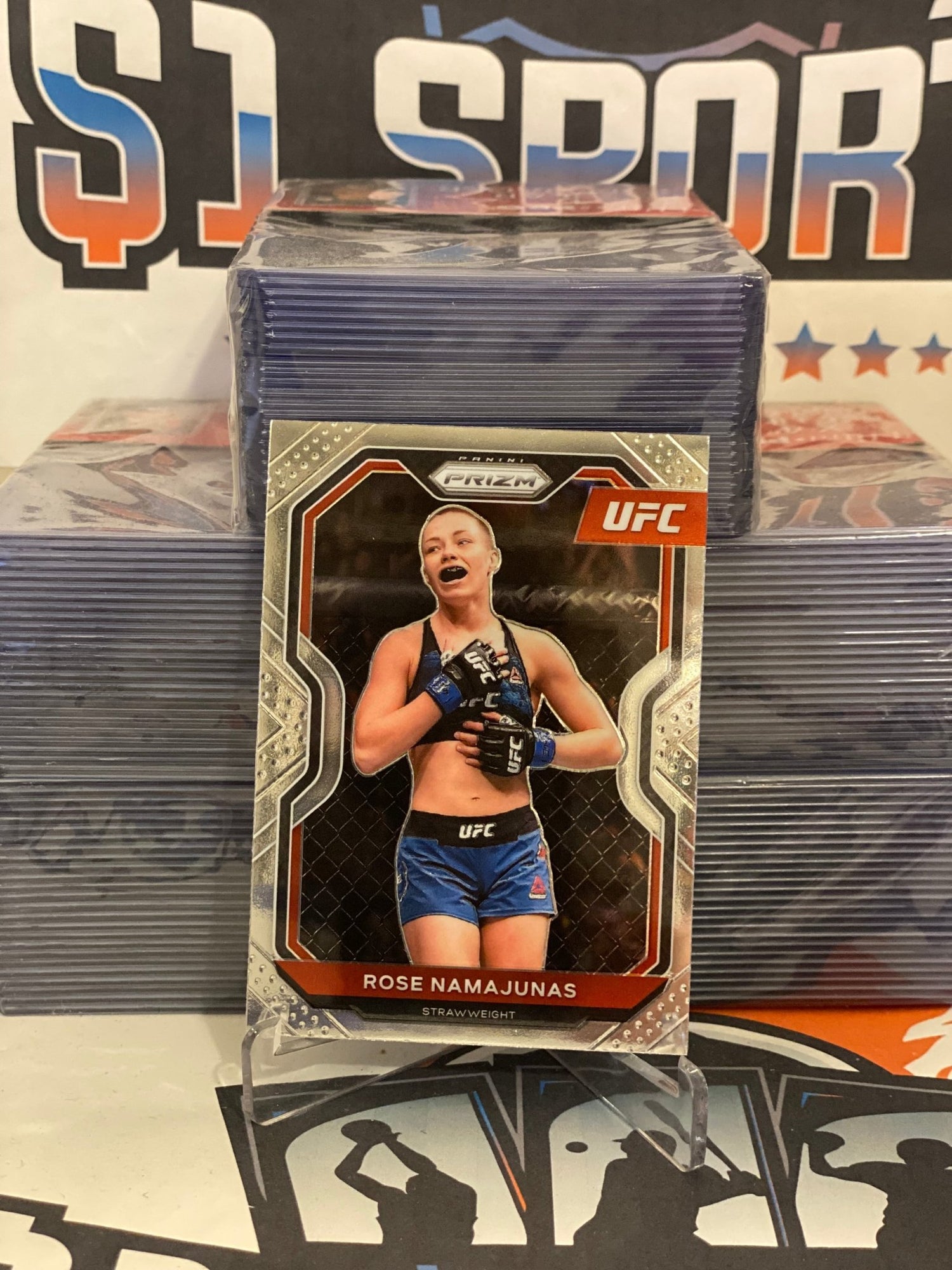 2021 Panini Prizm Rose Namajunas #31