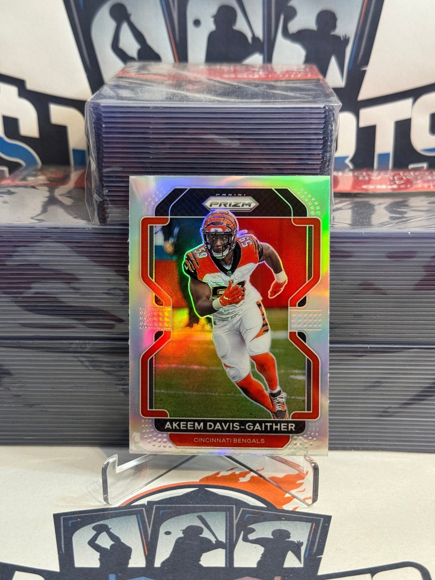 2021 Panini Prizm (Silver Prizm) Akeem Davis-Gaither #275