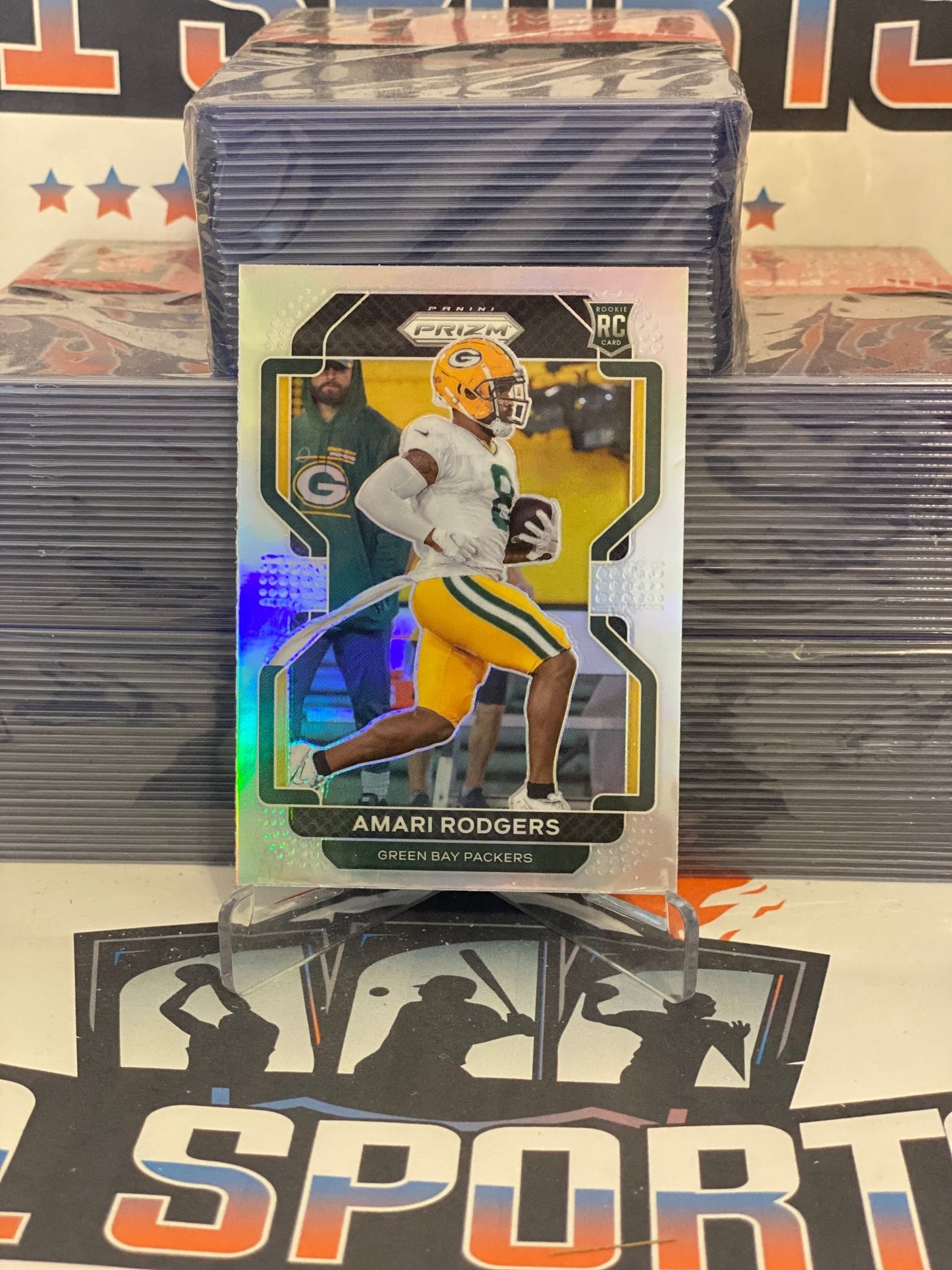 2021 Panini Prizm (Silver Prizm) Amari Rodgers Rookie #405