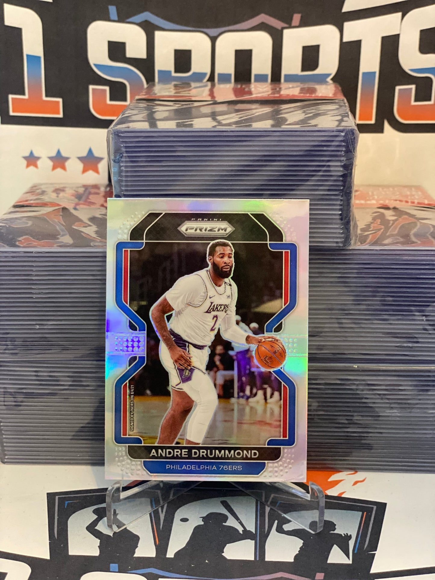 2021 Panini Prizm (Silver Prizm) Andre Drummond #5