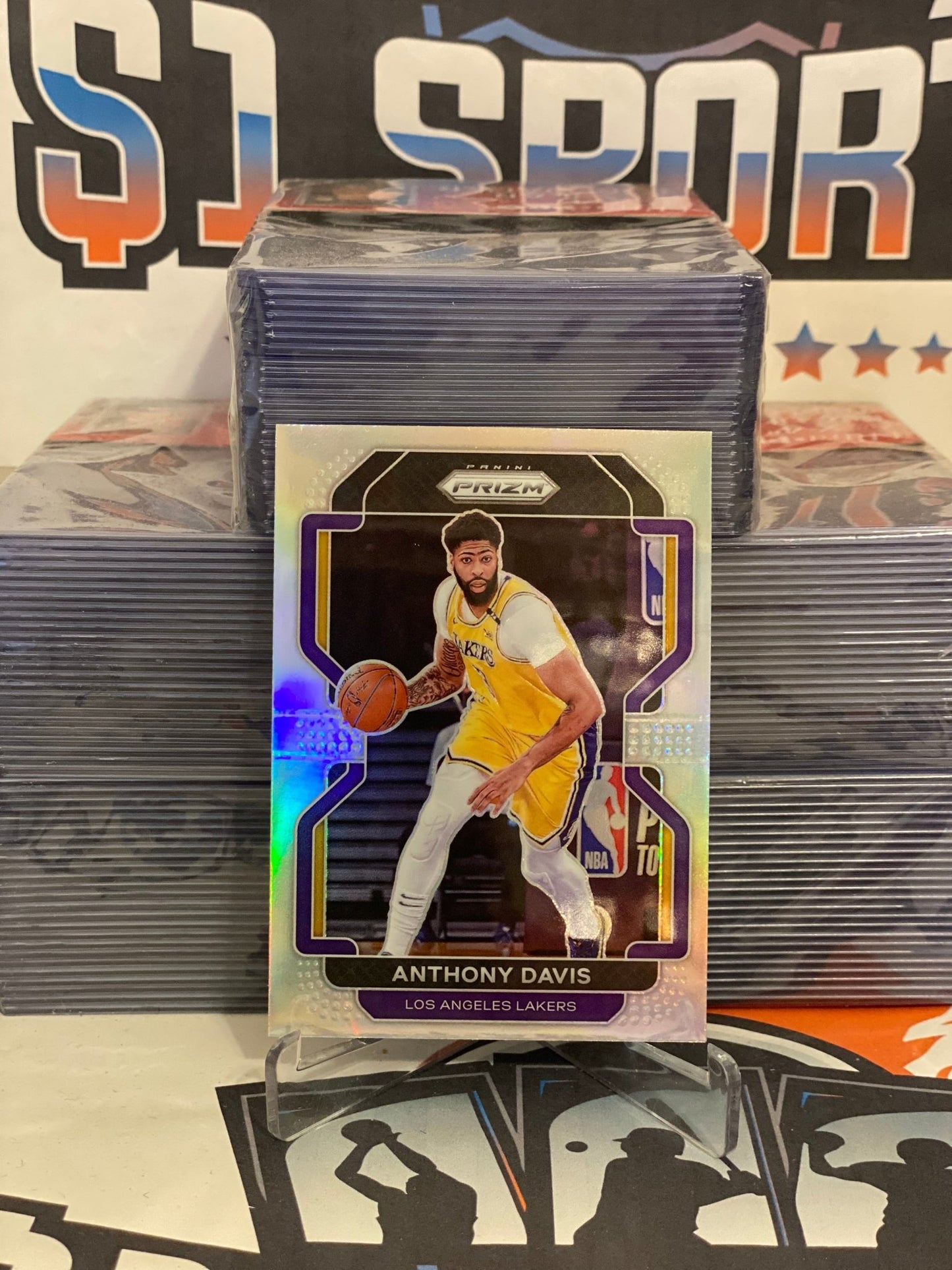 2021 Panini Prizm (Silver Prizm) Anthony Davis #53