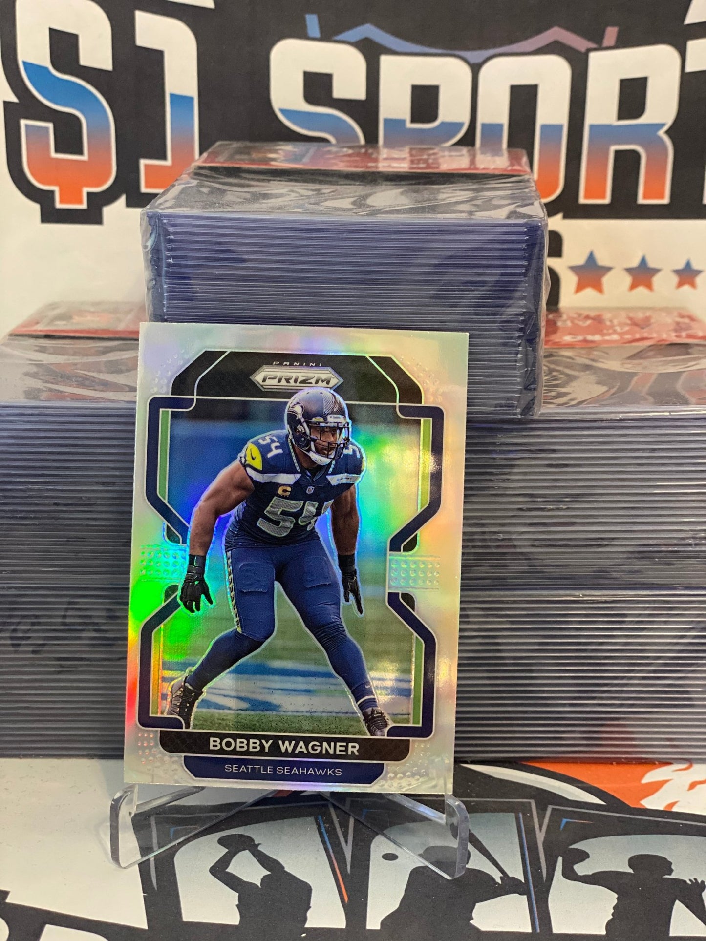 2021 Panini Prizm (Silver Prizm) Bobby Wagner #47