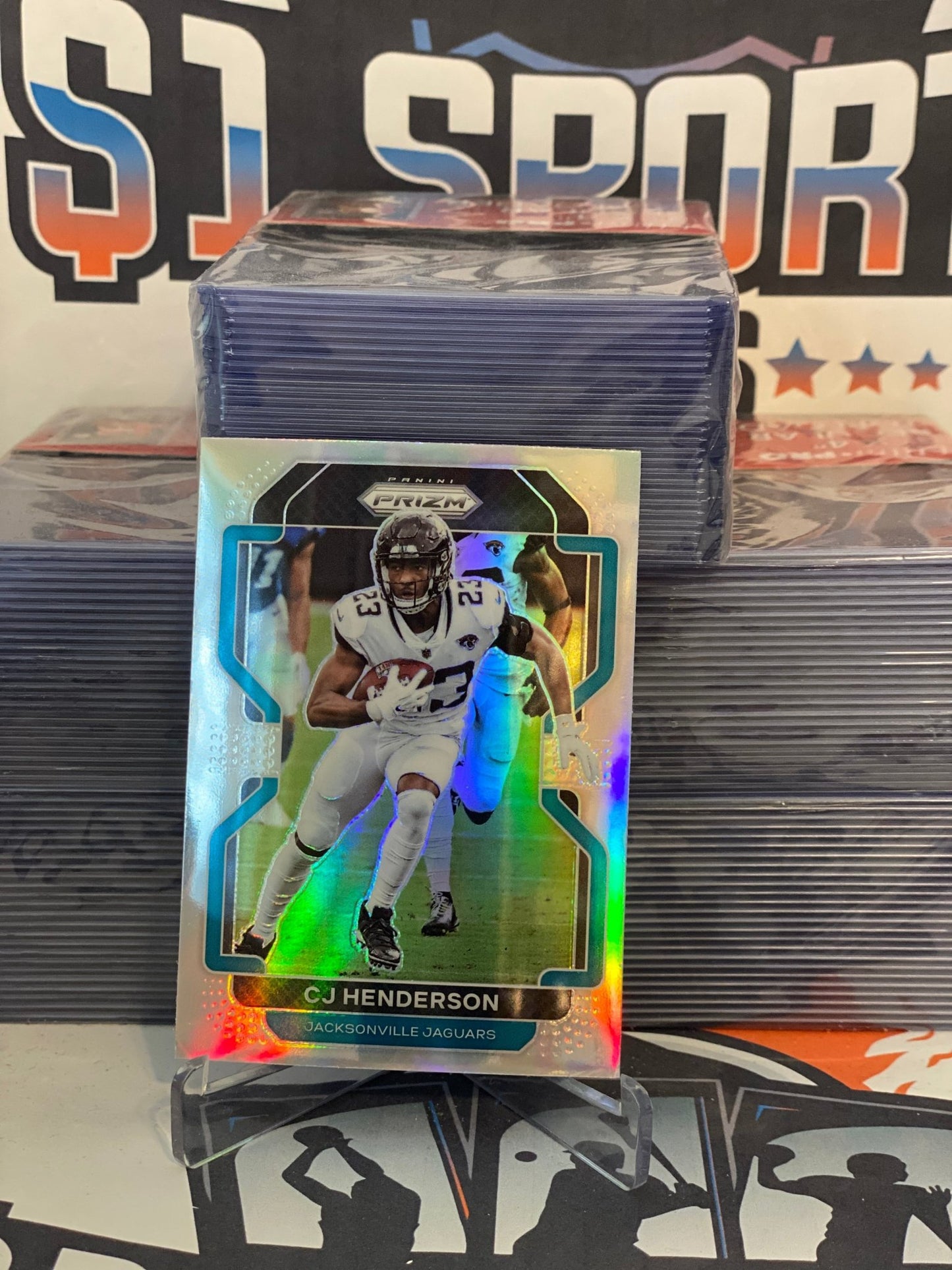 2021 Panini Prizm (Silver Prizm) CJ Henderson #18