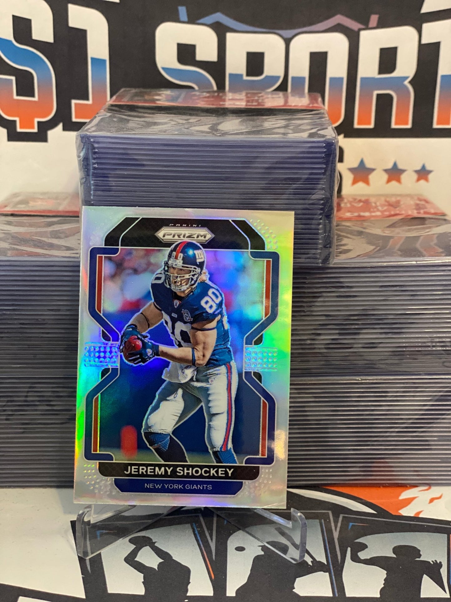 2021 Panini Prizm (Silver Prizm) Jeremy Shockey #237