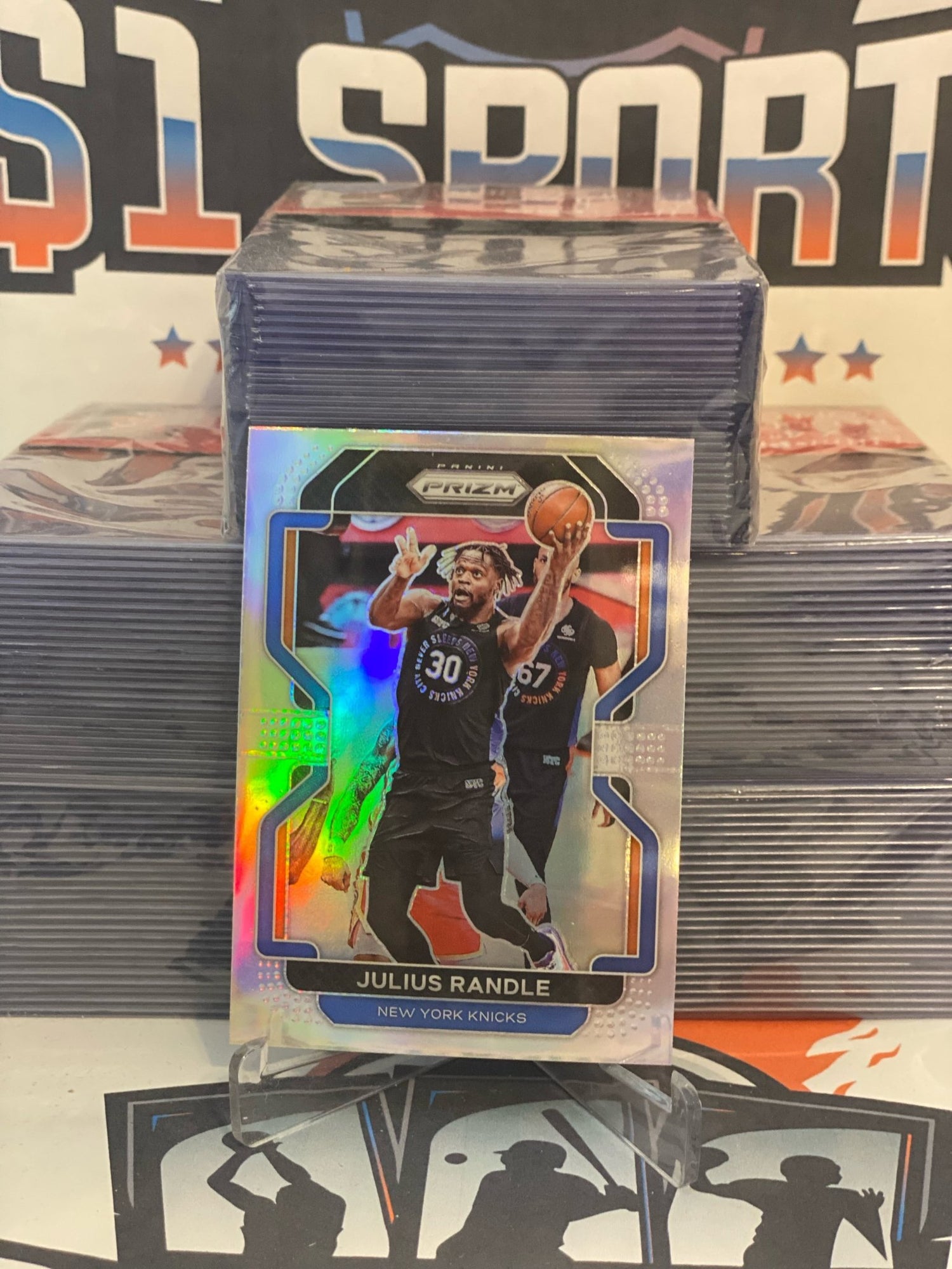 2021 Panini Prizm (Silver Prizm) Julius Randle #85