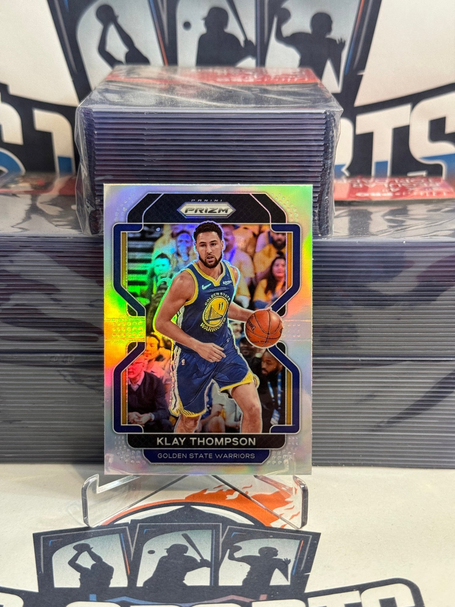 2021 Panini Prizm (Silver Prizm) Klay Thompson #92