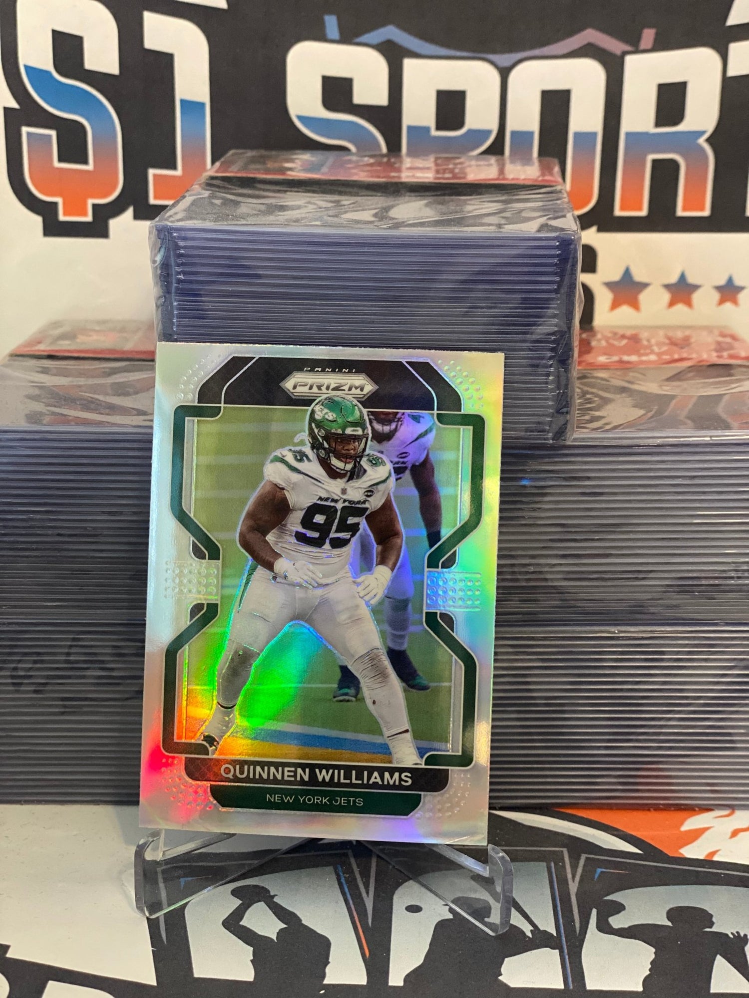 2021 Panini Prizm (Silver Prizm) Quinnen Williams #89