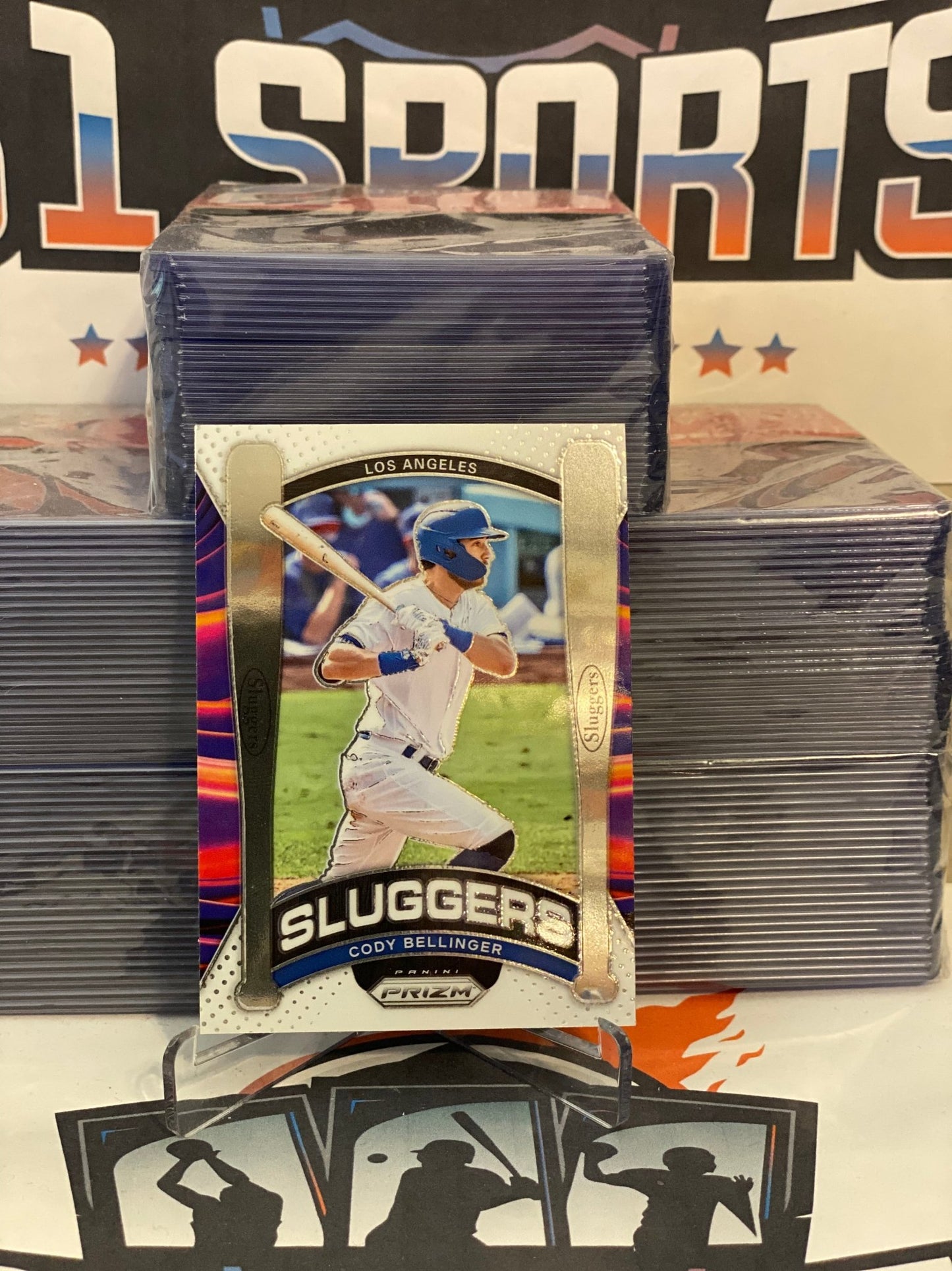 2021 Panini Prizm (Sluggers) Cody Bellinger #SL13