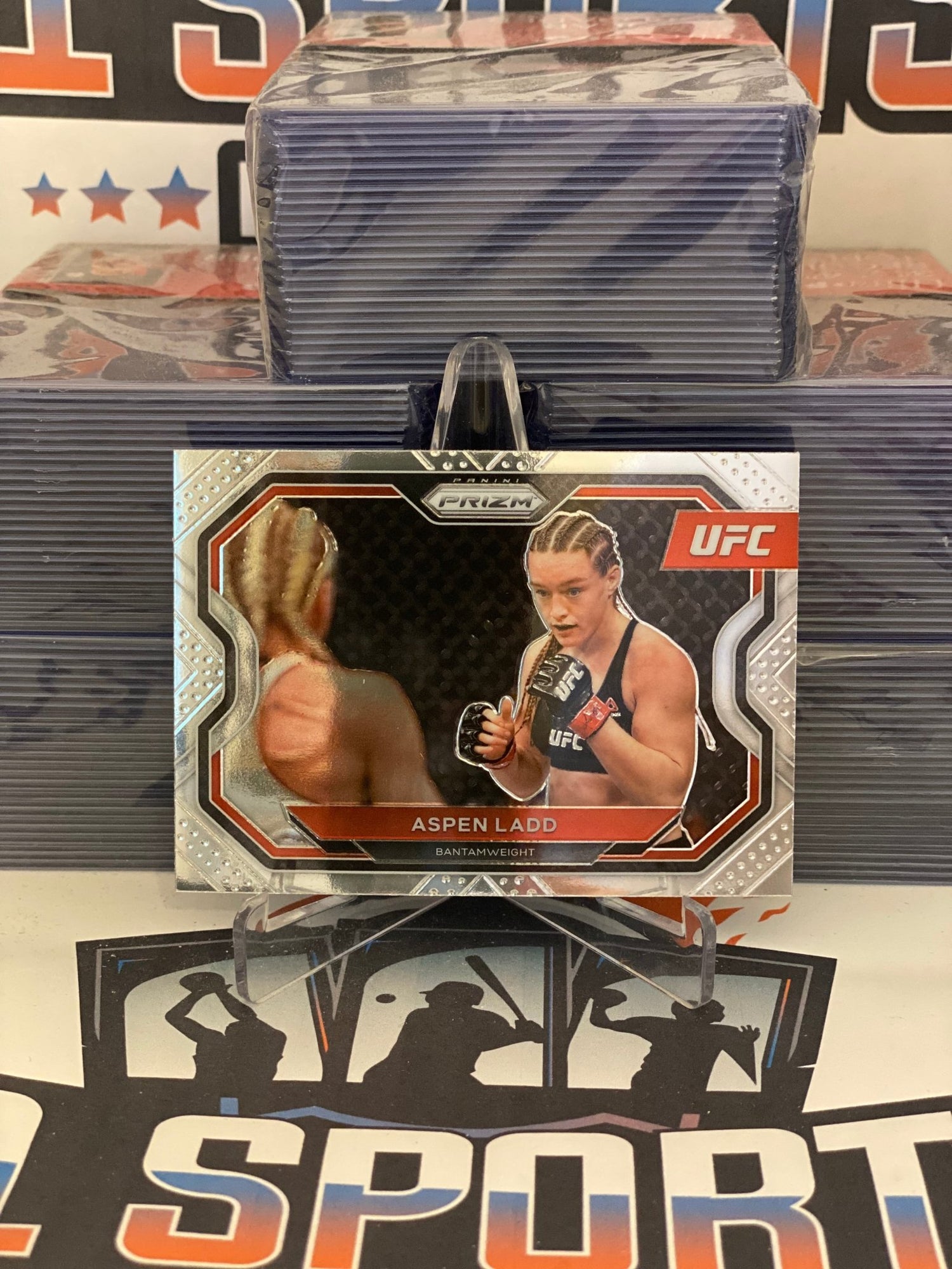 2021 Panini Prizm UFC Aspen Ladd #104