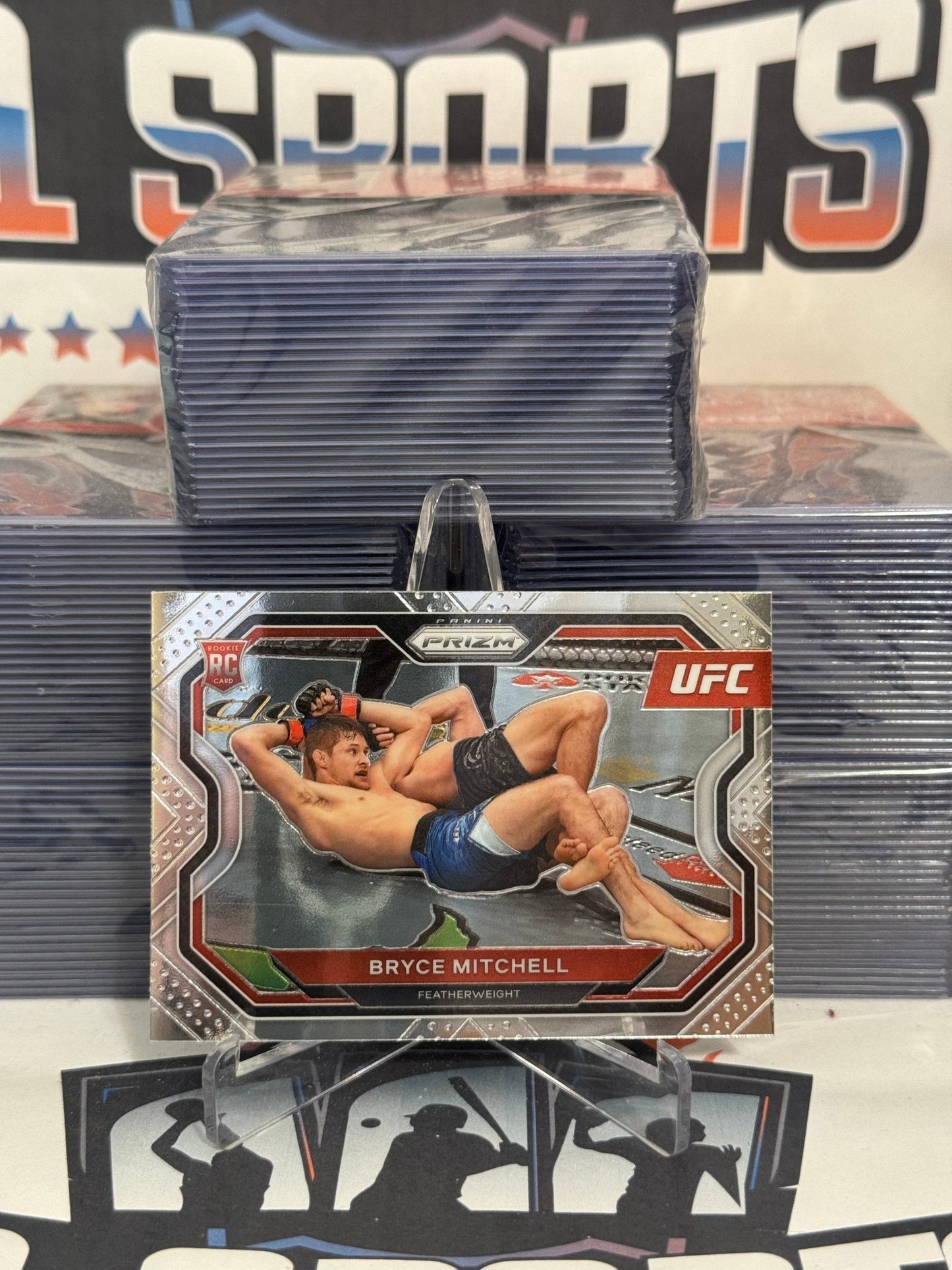 2021 Panini Prizm UFC Bryce Mitchell Rookie #144