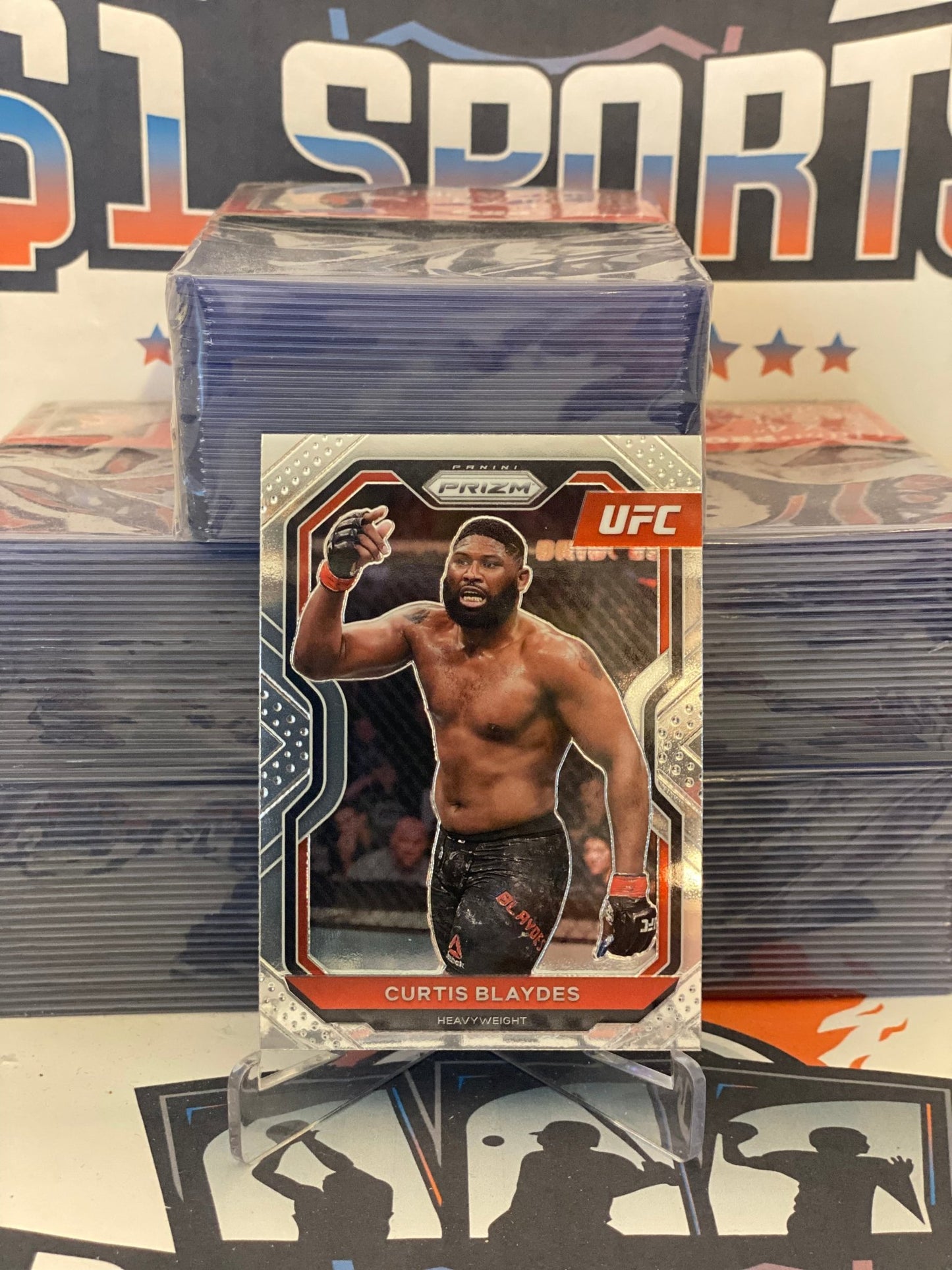 2021 Panini Prizm UFC Curtis Blaydes #50