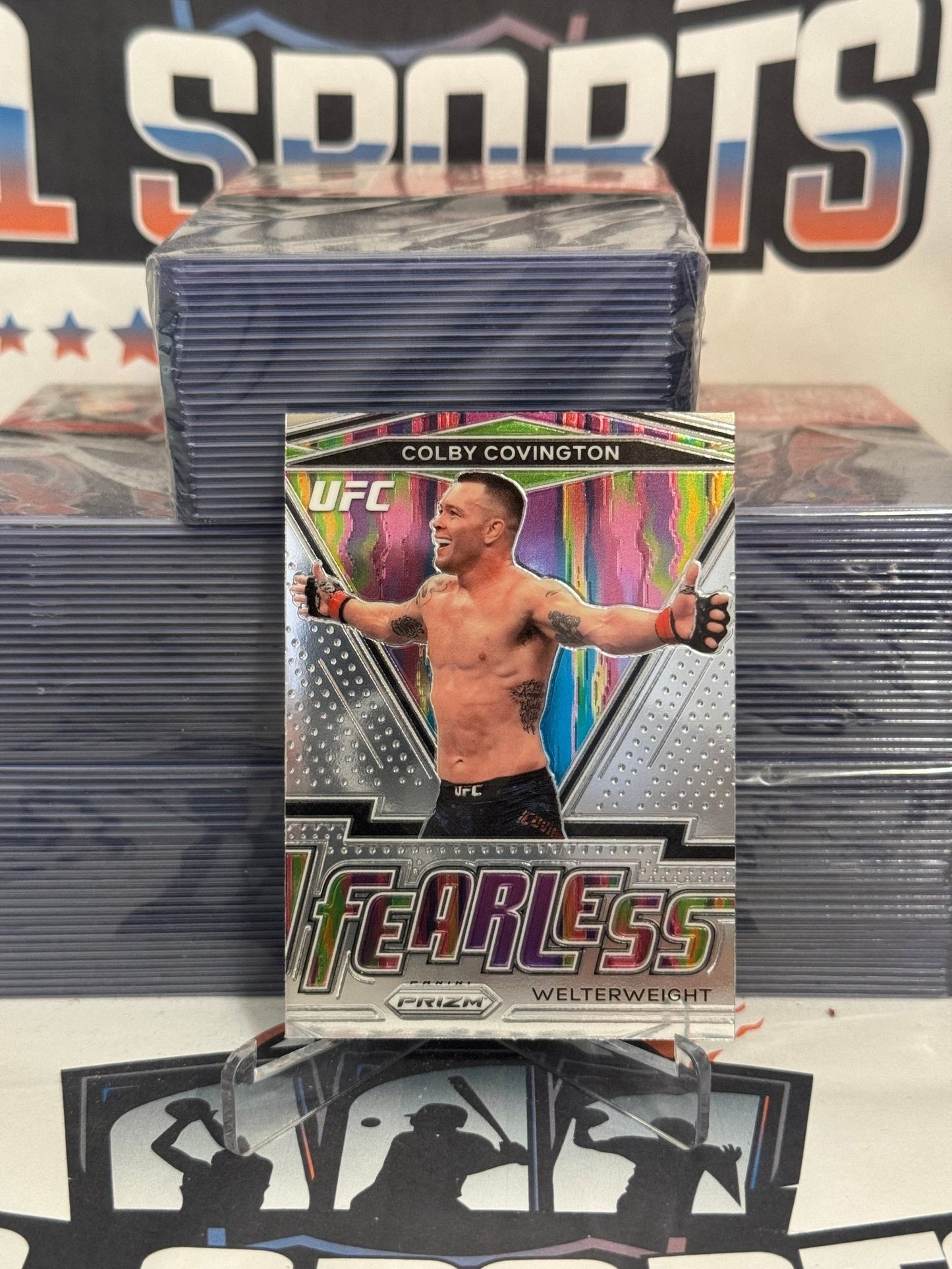 2021 Panini Prizm UFC (Fearless) Colby Covington #23