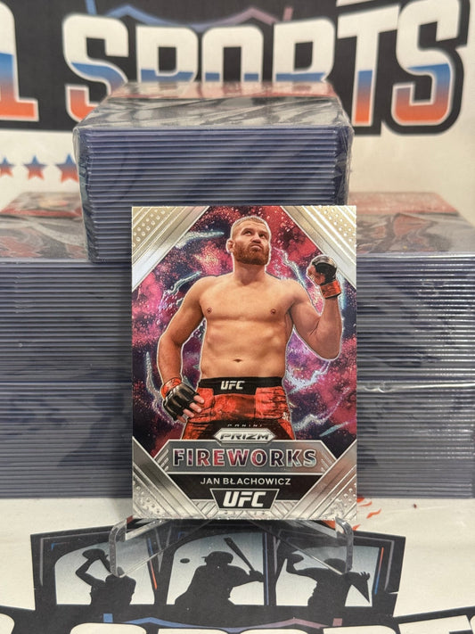 2021 Panini Prizm UFC (Fireworks) Jan Blachowicz #22