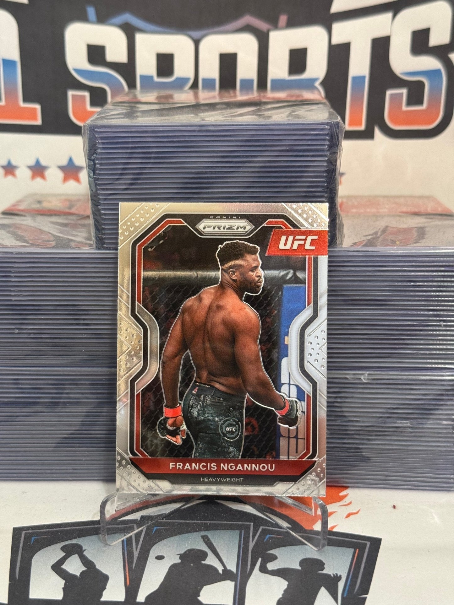 2021 Panini Prizm UFC Francis Ngannou #52