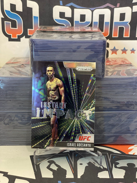 2021 Panini Prizm UFC (Instant Impact) Israel Adesanya #11