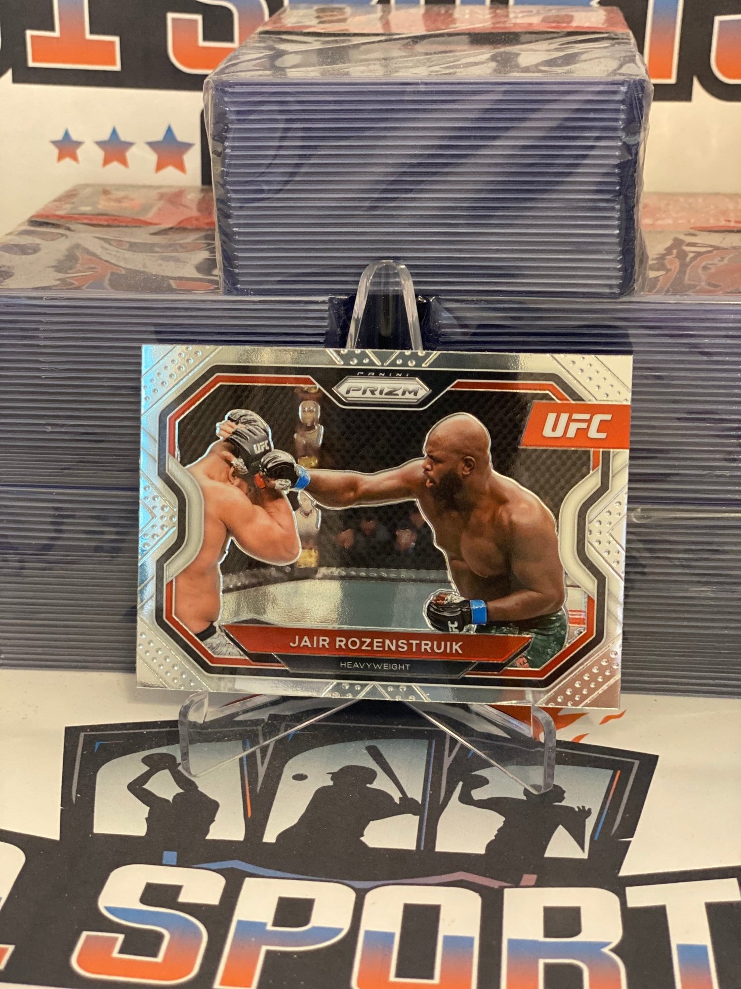 2021 Panini Prizm UFC Jair Rozenstruik #130