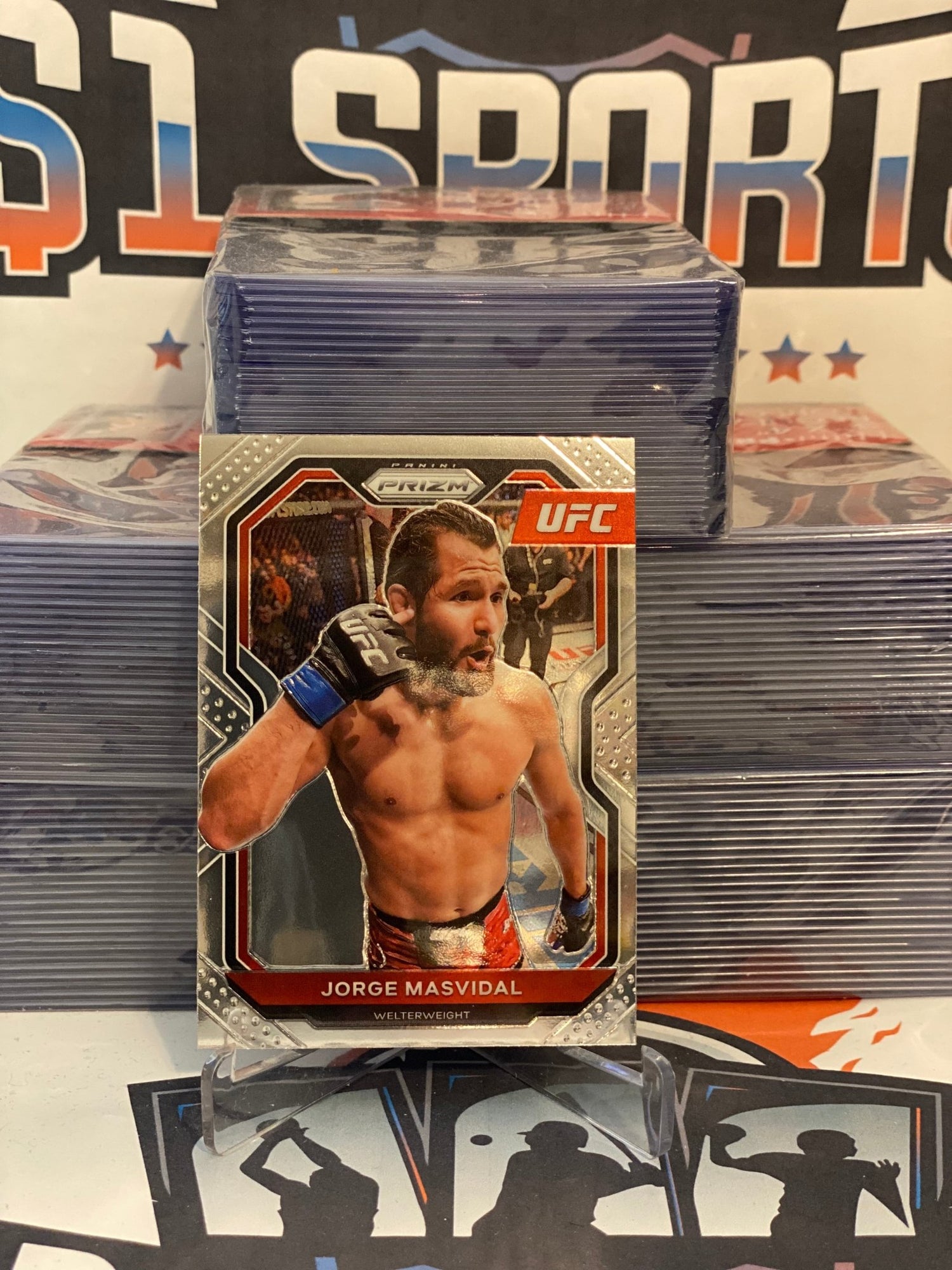 2021 Panini Prizm UFC Jorge Masvidal #25