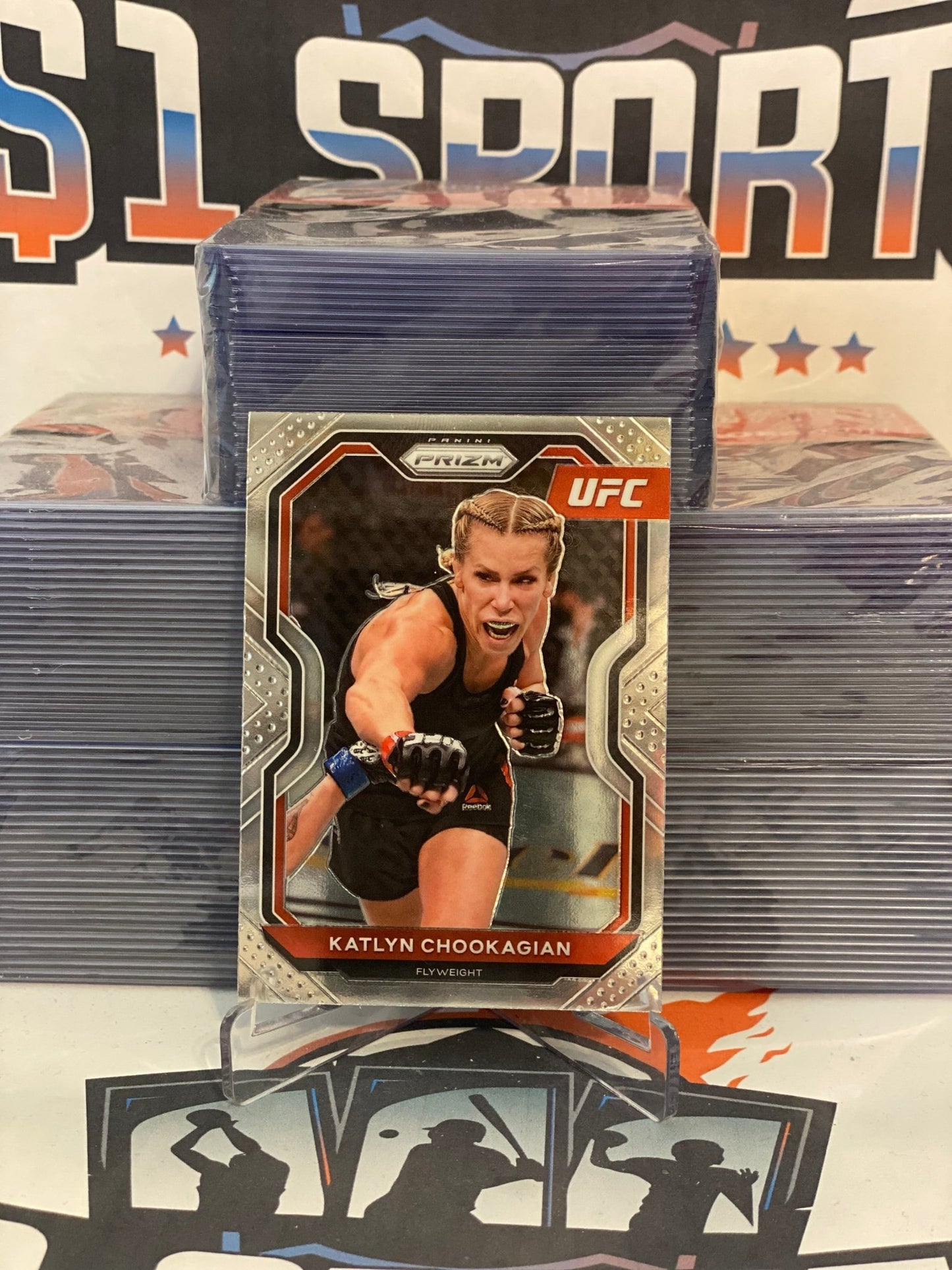 2021 Panini Prizm UFC Katlyn Chookagian #75