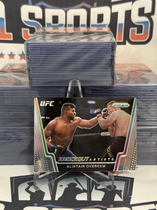 2021 Panini Prizm UFC (Knockout Artists) Alistair Overeem #10