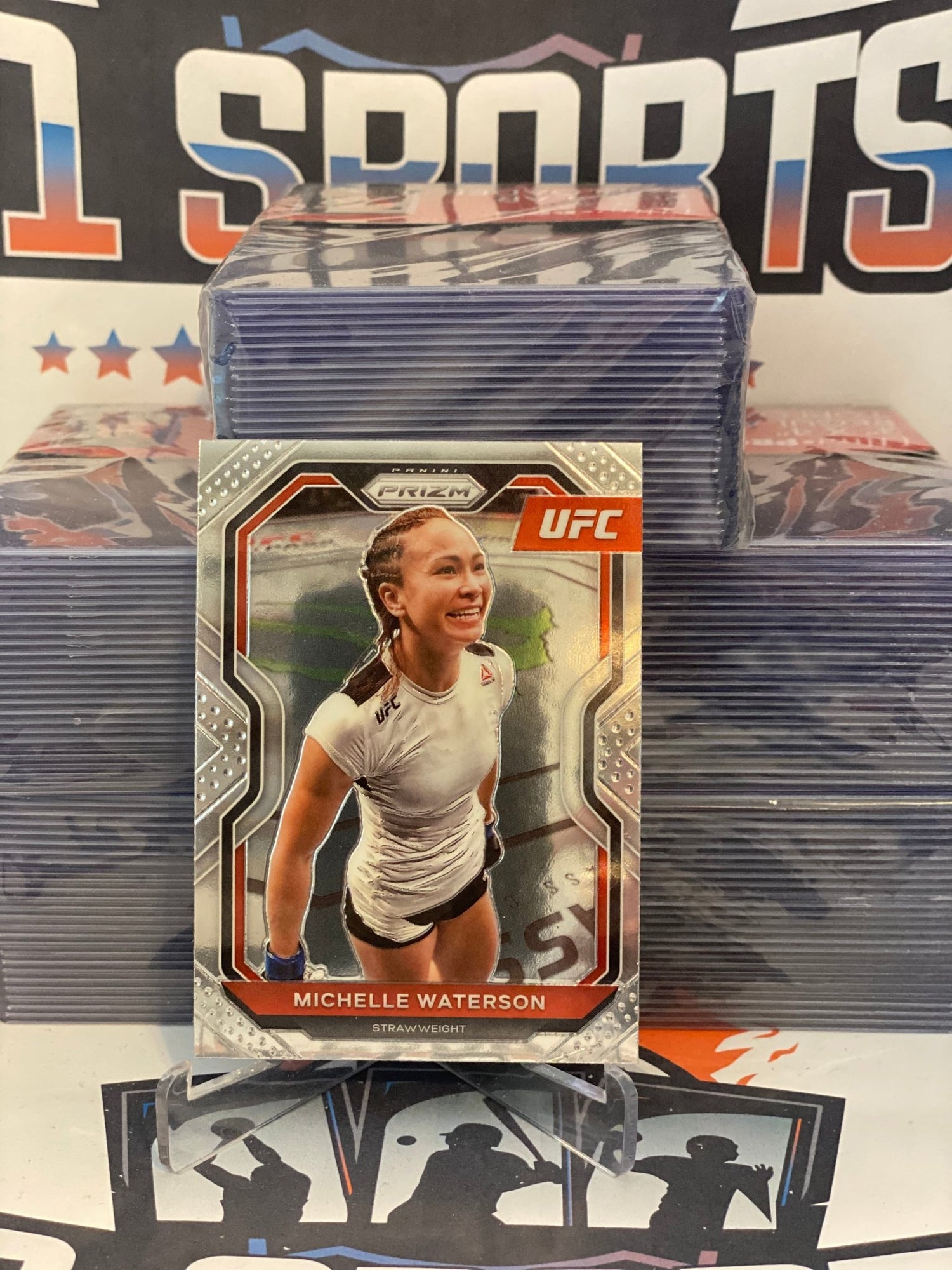 2021 Panini Prizm UFC Michelle Waterson #9