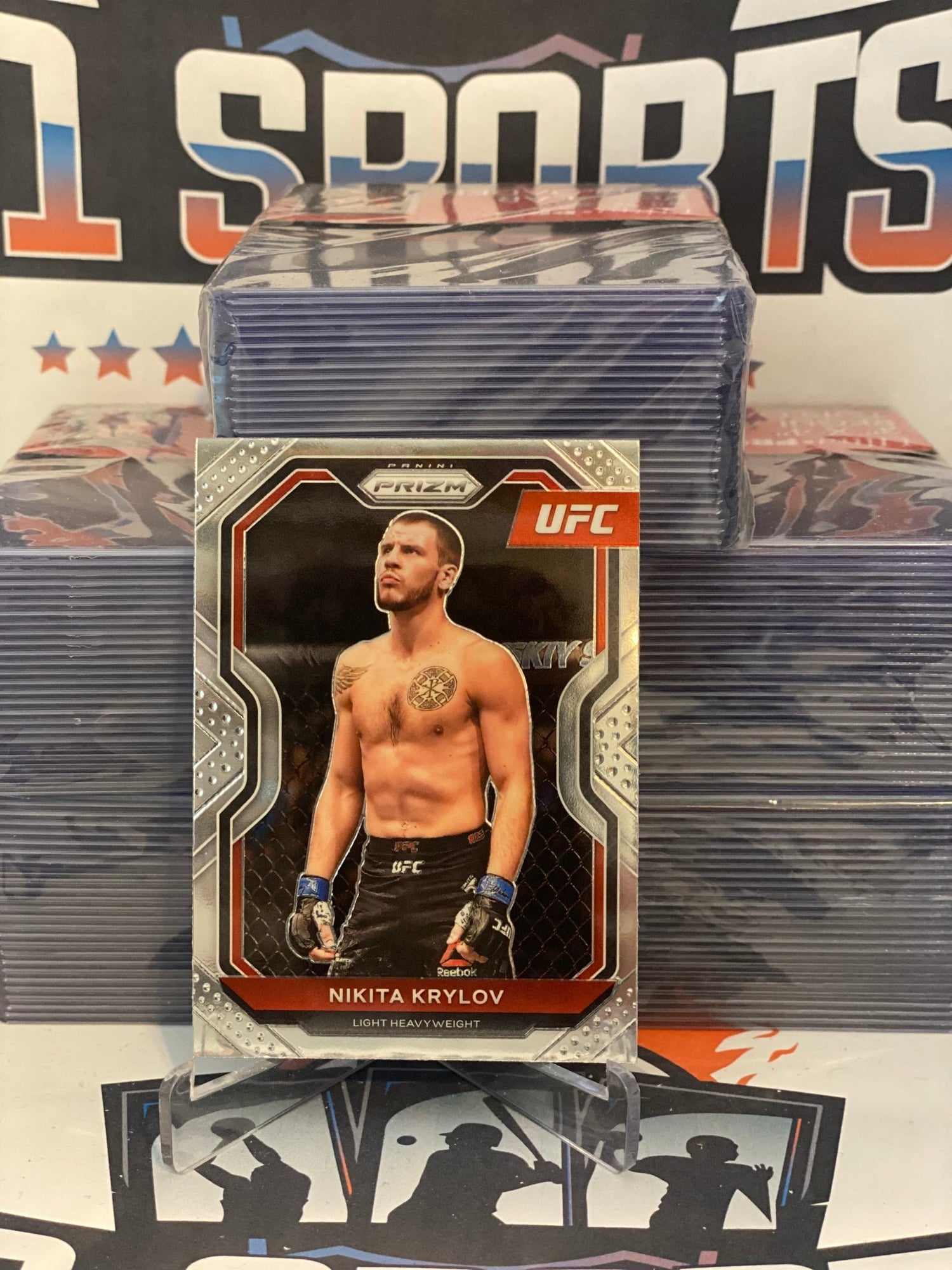 2021 Panini Prizm UFC Nikita Krylov #49