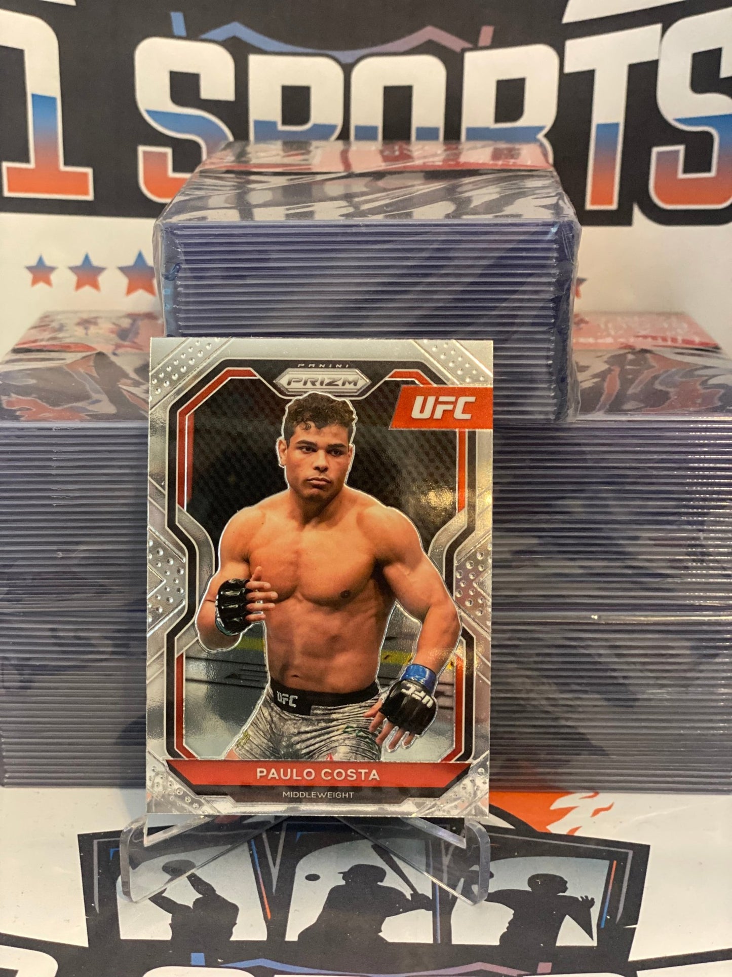 2021 Panini Prizm UFC Paulo Costa #69