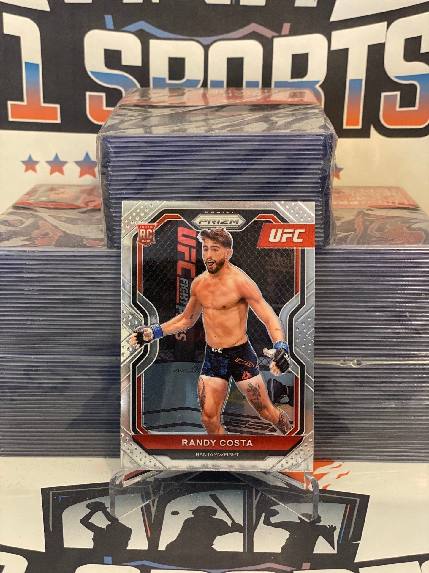 2021 Panini Prizm UFC Randy Costa Rookie #89