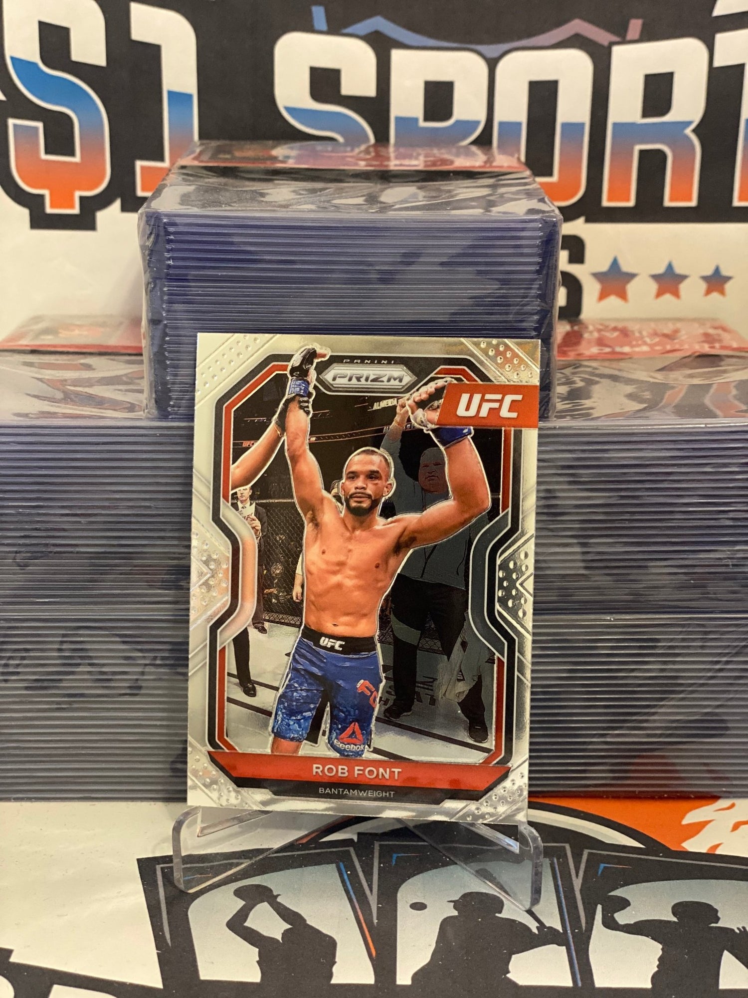 2021 Panini Prizm UFC Rob Font Rookie #13