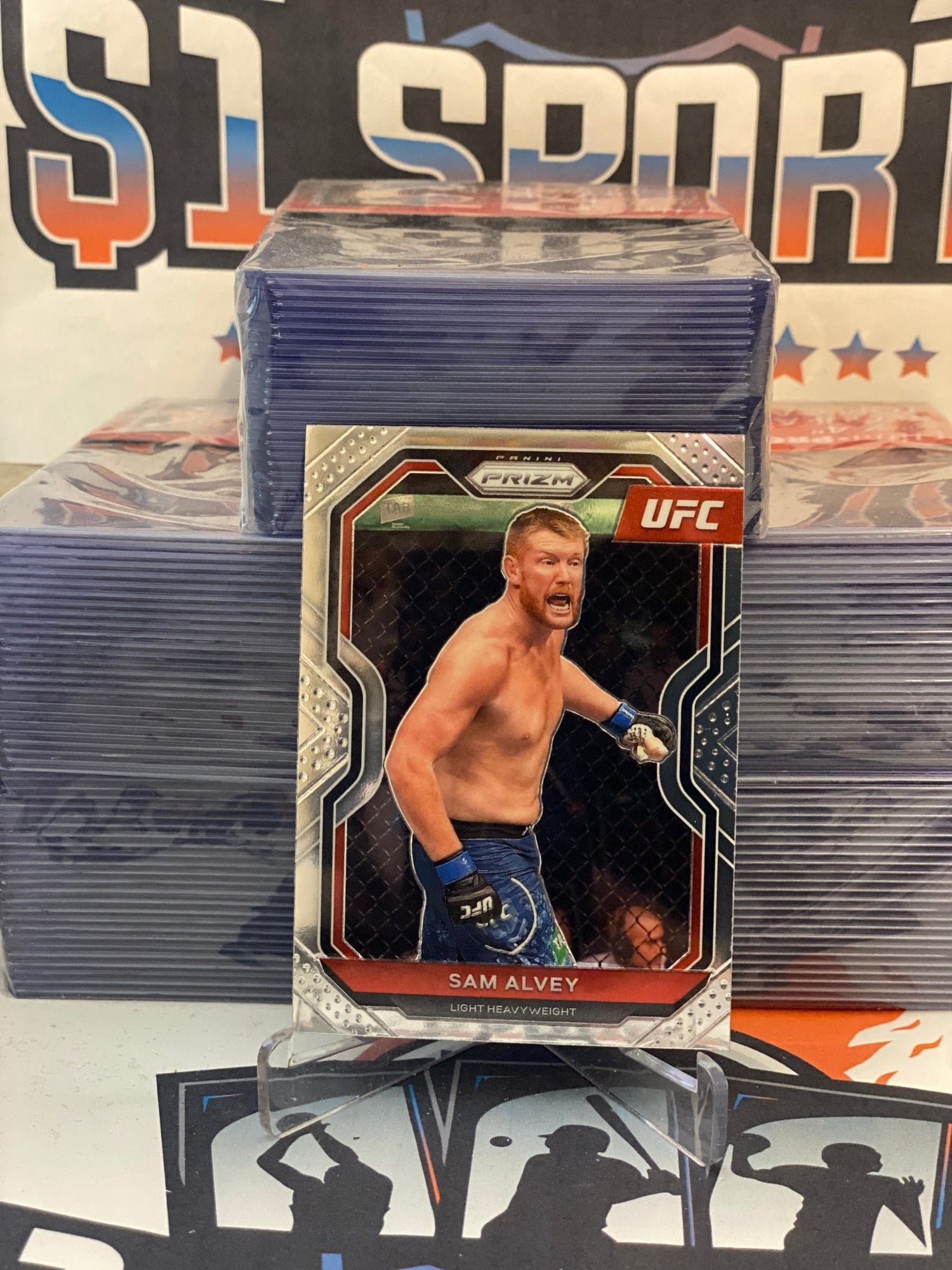 2021 Panini Prizm UFC Sam Alvey #51